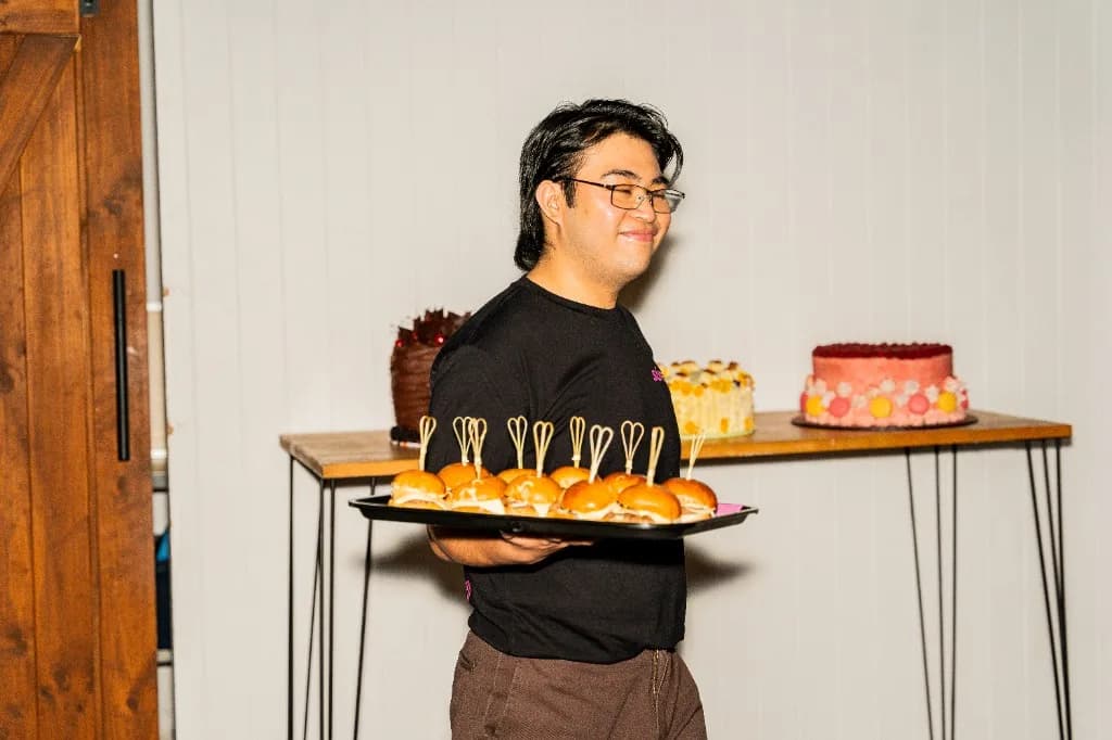 Superchido catering sliders and celebration cakes for special events